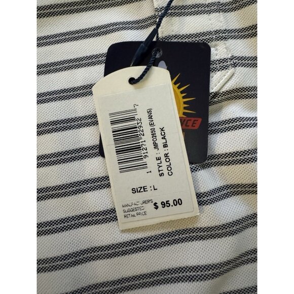 JOHNNIE-O Prep-Formance Sun Protection‎ UPF50 Mens Polo Shirt Size Large Preppy - Picture 7 of 12